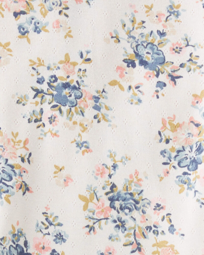 Toddler Girl Organic Cotton Pajamas Set, image 3 of 4 slides