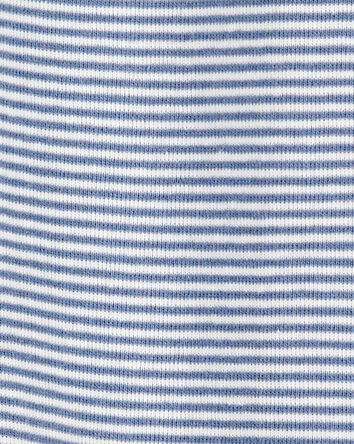 Baby Boy 2-Pack 2-Way Zip Cotton Sleep & Play Pajamas - Blue, 