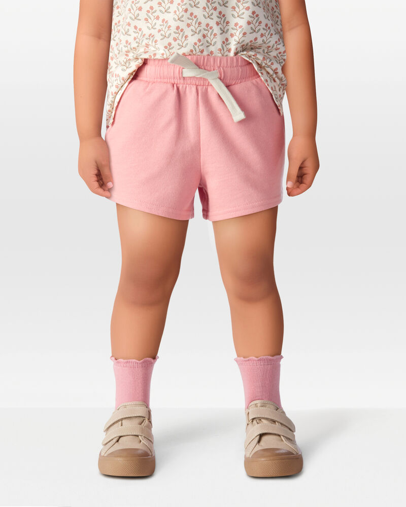 Toddler 2-Pack Organic Cotton Shorts, image 2 of 7 slides