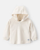 Baby Boy Long-Sleeve Hoodie - Ivory, image 1 of 3 slides