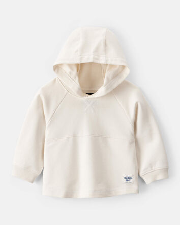 Baby Boy Long-Sleeve Hoodie - Ivory, 