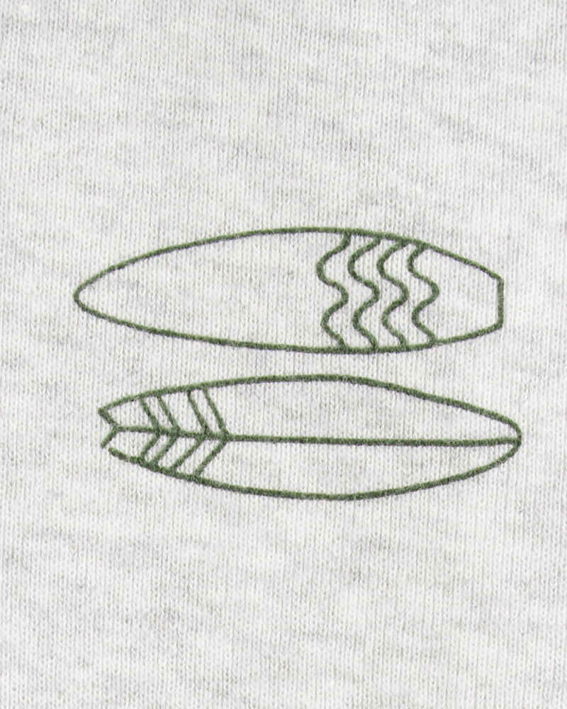 Baby Boy 3-Piece Surfboard Little Short Set, image 3 of 5 slides