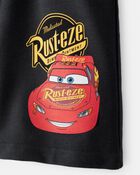 Toddler Boy 2-Piece Cars Lightening McQueen Outfit Set - Heather/Black, image 7 of 7 slides