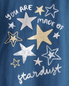 Toddler Girl Stardust Long-Sleeve Graphic Tee - Blue, image 2 of 3 slides