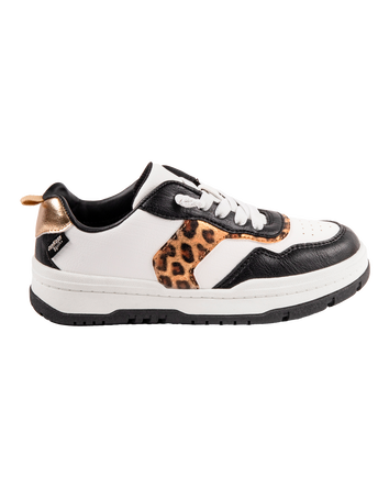 Kid Cheetah Slip-On Fashion Sneakers, 