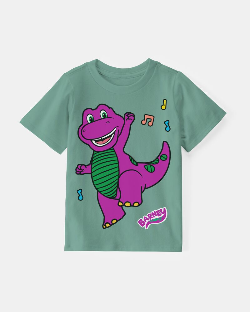 Toddler Boy Barney Short-Sleeve Graphic Tee - Green, image 1 of 2 slides