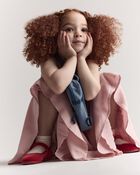 Toddler Girl Avenue Twirl&trade; Midi Skirt with Otter Pockets - Light Pink, image 5 of 6 slides