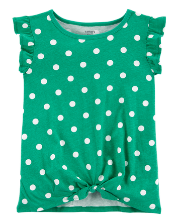 Kid Polka Dot Jersey Tee, 