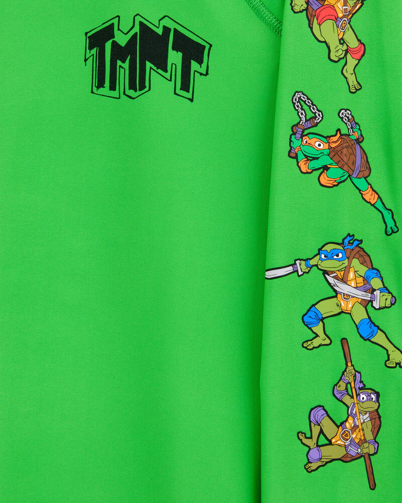 Kid 2-Piece Teenage Mutant Ninja Turtles Rashguard & Swim Trunk Set, image 4 of 7 slides