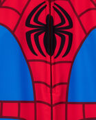 Toddler Marvel&trade; Spider-Man 1-Piece Rashguard Swimsuit - Blue/Red, image 2 of 2 slides