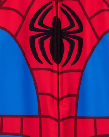 Toddler Marvel&trade; Spider-Man 1-Piece Rashguard Swimsuit - Blue/Red, 