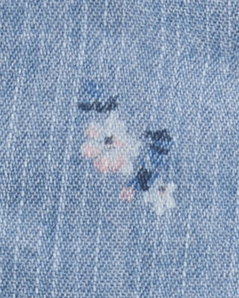 Toddler Girl Floral Knit Jumper Dress, image 3 of 4 slides