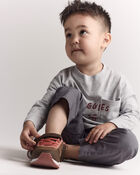 Toddler Boy Dart Pant - Grey, image 5 of 6 slides