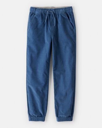 Boys Corduroy Joggers- Turquoise, 