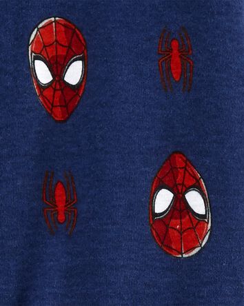 Toddler 1-Piece Spider-Man 100%  Cotton Footie Pajamas, 