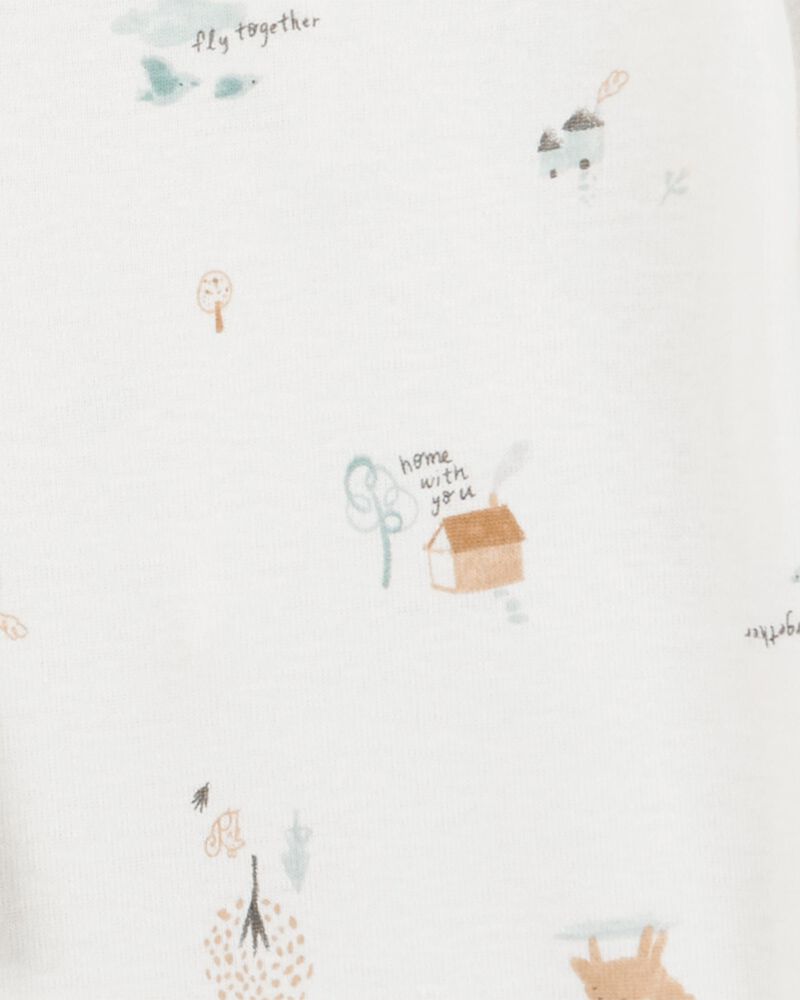 Baby 4-Pack Bear Long-Sleeve Bodysuits, image 3 of 7 slides