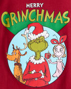 Toddler Dr. Seuss&trade; The Grinch Long-Sleeve Graphic Tee - Red, image 4 of 4 slides