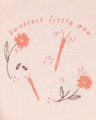 Baby 6-Piece Top, Bodysuits, Pants & Cardigan Set, image 3 of 5 slides