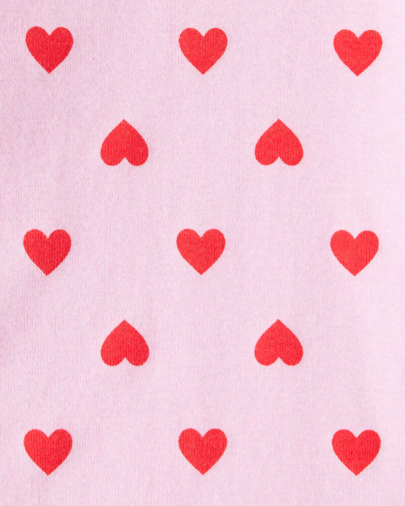 Baby Girl 3-Piece Puffer Vest Outfit Set - Red, image 3 of 5 slides