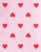 Baby Girl 3-Piece Puffer Vest Outfit Set - Red, image 3 of 5 slides