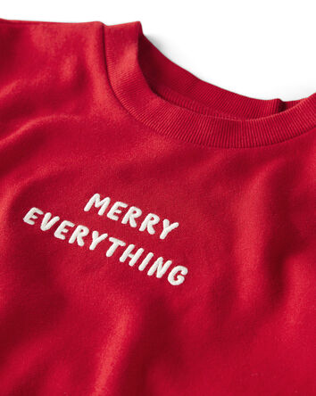 Kid Merry Everything Pullover Made with Organic Cotton, 