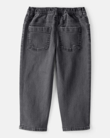 Toddler Boy  Tapered Denim Jeans - Black, 