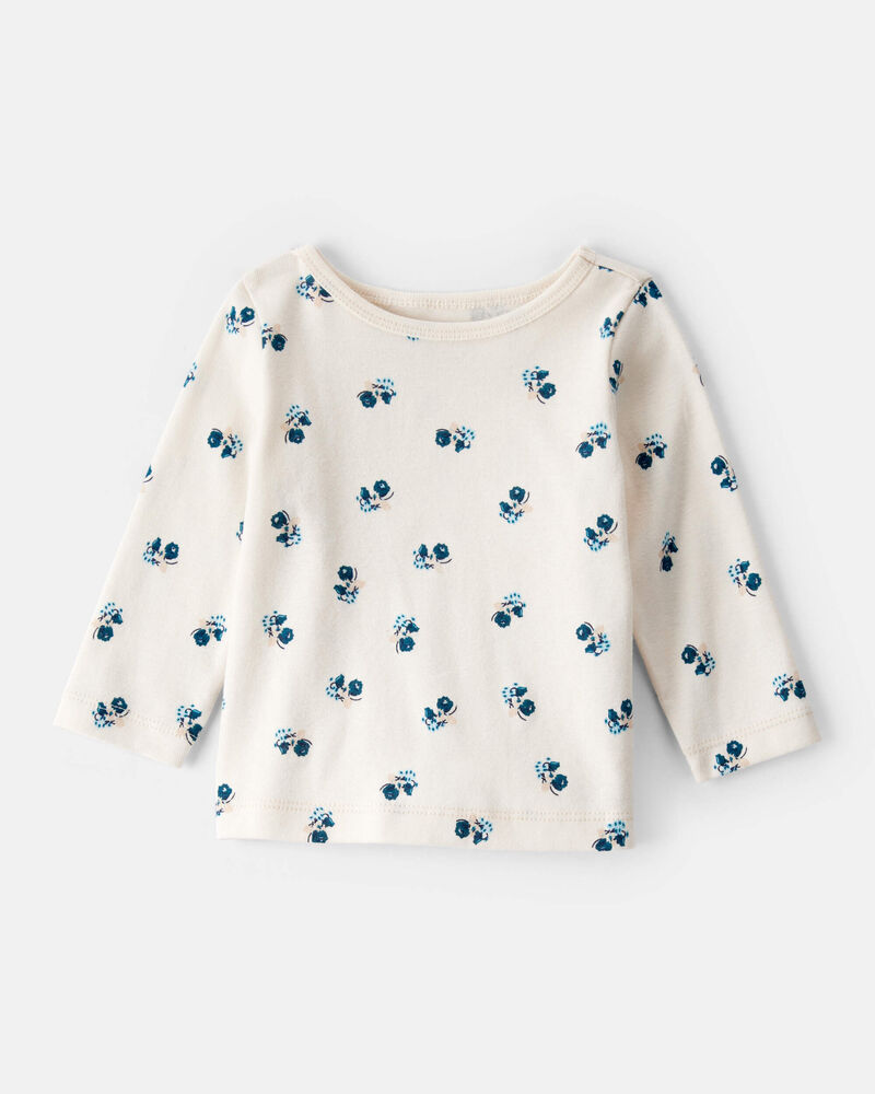 Baby Girl 3-Piece Corduroy Long-Sleeve Dress Set - Blue, image 3 of 6 slides