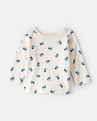 Baby Girl 3-Piece Corduroy Long-Sleeve Dress Set - Blue, image 3 of 6 slides