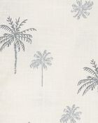 Baby Palm Tree Cotton Romper, image 2 of 3 slides