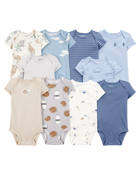 Baby 10-Pack Short-Sleeve Bodysuits, image 1 of 15 slides