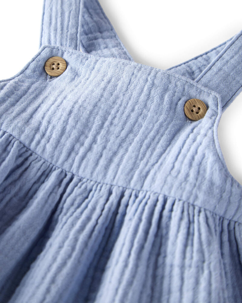 Baby Girl 2-Piece Organic Cotton Jumper Set, image 2 of 7 slides