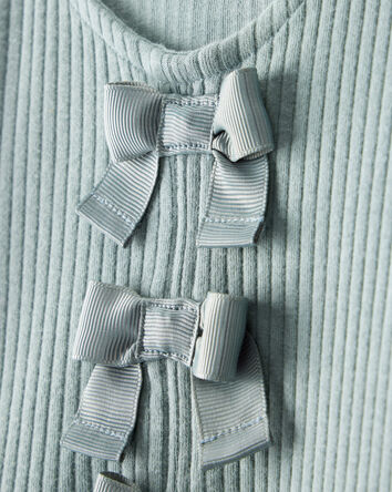 Baby Girl 2-Piece Long-Sleeve Tee & Pant Set - Green, 