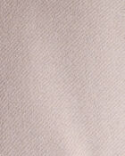 Baby Girl 2-Piece DayDream Fleece Quarter-Zip Pullover Sweatshirt & Joggers Set - Brown, image 3 of 6 slides