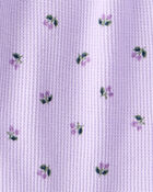 Baby Girl 2-Piece Berry Print Bodysuit Pant Set - Purple, image 2 of 3 slides