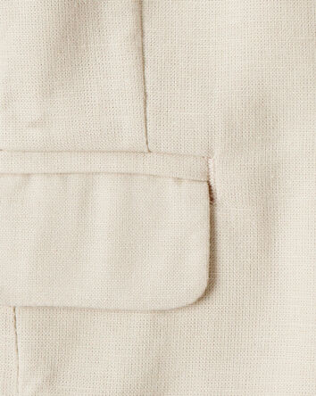 Baby Linen Blazer Made with Or...