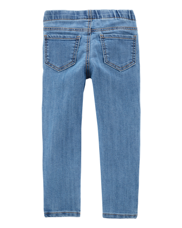 Kid Medium Blue Wash Skinny-Leg Jegging, 