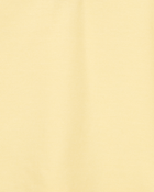 Toddler Boy Pique Uniform Polo Shirt - Yellow, image 2 of 3 slides