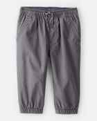 Baby Boy Lined Joggers - Grey, image 1 of 4 slides
