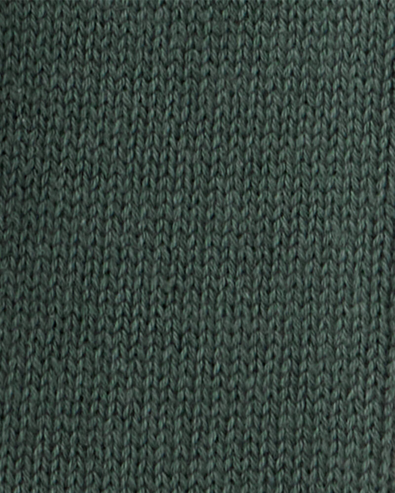 Baby 2-Piece Organic Cotton Sweater Knit Set in Stripes, image 3 of 5 slides