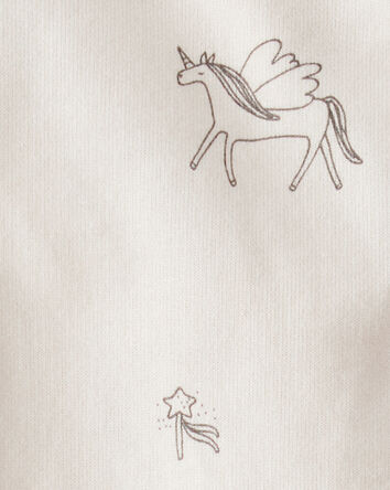 Baby 3-Piece Fantasy Print Little Jacket Set - Cream/Purple, 