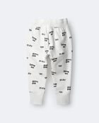 Toddler City Park&trade; Jogger Pant in Snow Day Print - Cream, image 6 of 7 slides