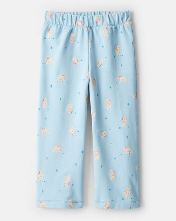 Toddler Girl Polar Bear French Terry Pullover & Pant Set - Blue, 