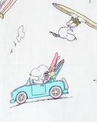 Toddler Snoopy 2-Piece Gauze Outfit Set, image 3 of 3 slides