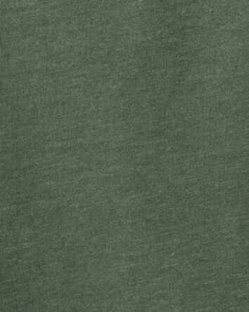 Toddler Boy Long-Sleeve Pocket Tee - Dark Green, 