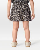 Toddler 2-Piece Square Neck Floral Top & Drawstring Skirt Set, image 7 of 7 slides