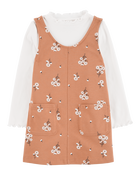 Toddler 2-Piece Floral Dress Set, image 1 of 6 slides