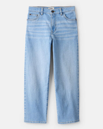 Boys Denim Relaxed Jeans - Blue, 