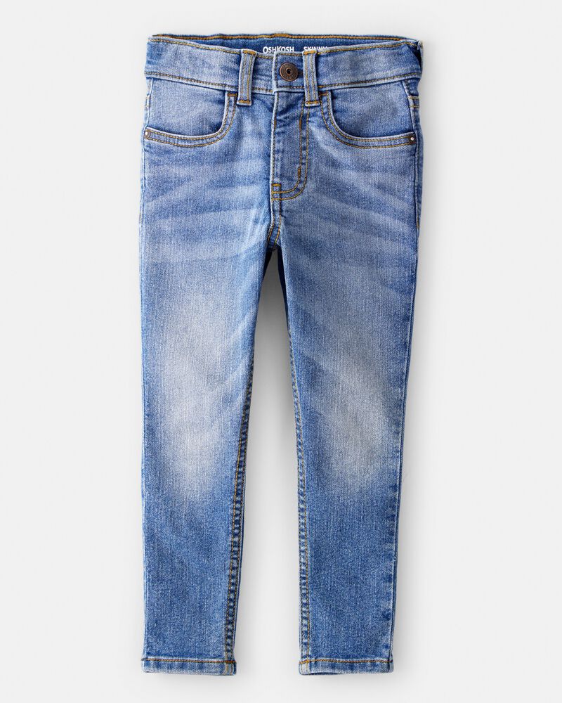 Toddler Medium Wash Skinny-Leg Jeans, image 1 of 4 slides