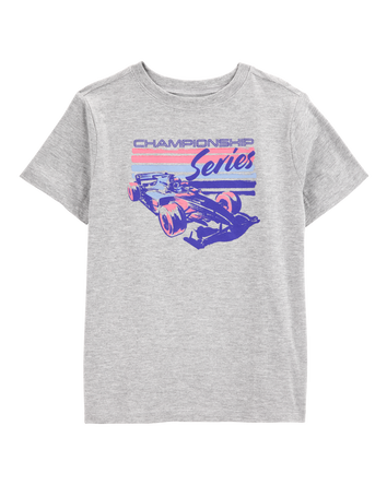Boys Championship Series Short-Sleeve Graphic Tee - Grey, 