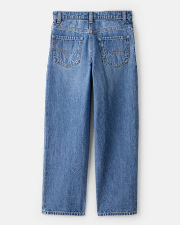 Boys Denim Relaxed Jeans - Blue, 